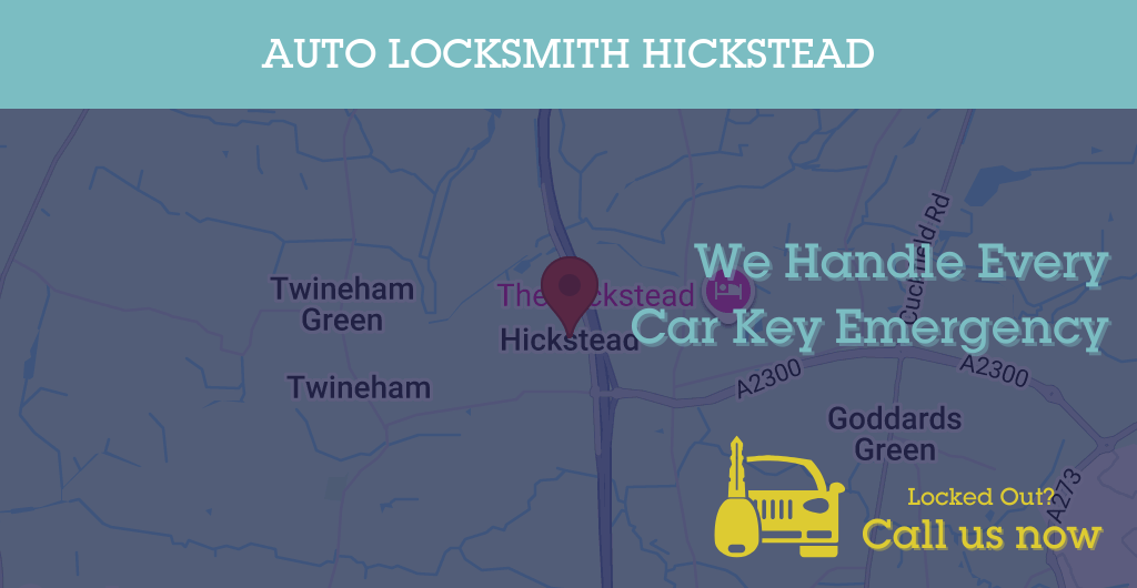 Auto Locksmith Services in Hickstead - RH postcode