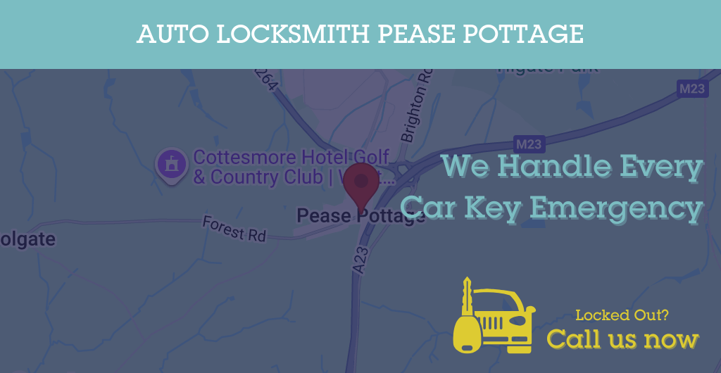 Auto Locksmith Services in Pease Pottage - RH postcode