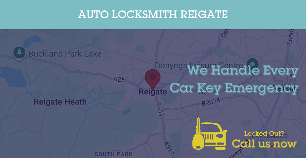 Auto Locksmith Services in Reigate - RH postcode