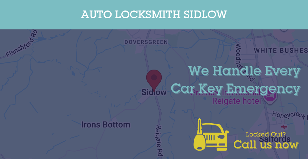 Auto Locksmith Services in Sidlow - RH postcode