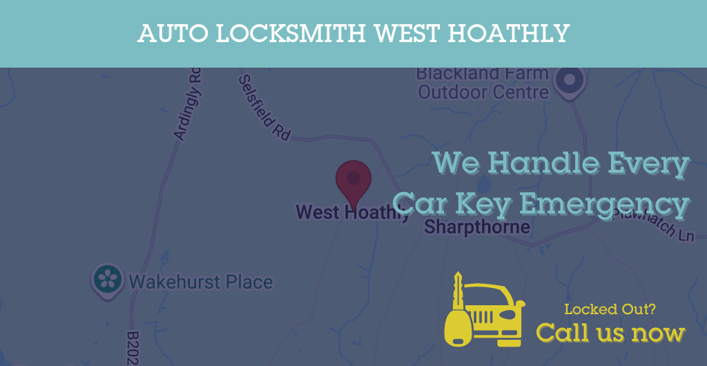 Auto Locksmith Services in West Hoathly - RH postcode